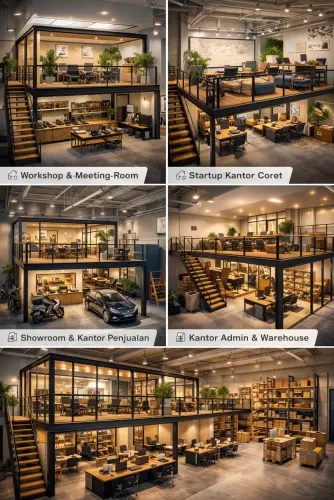 Mezzanine Ruang Kantor di Bojonggede